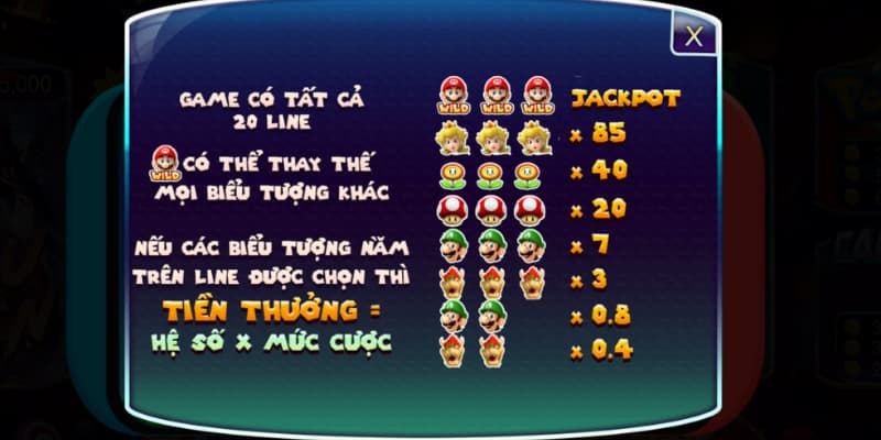Nổ hũ super mario Nổ hũ super mario về cách chơi